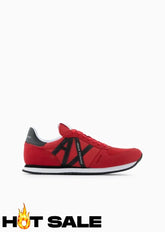 Tenis Men Red Black Armani Exchange Tenis